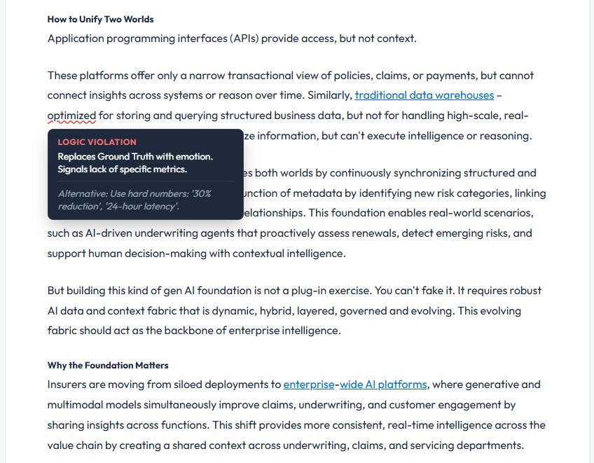 The Executive Red-Pen