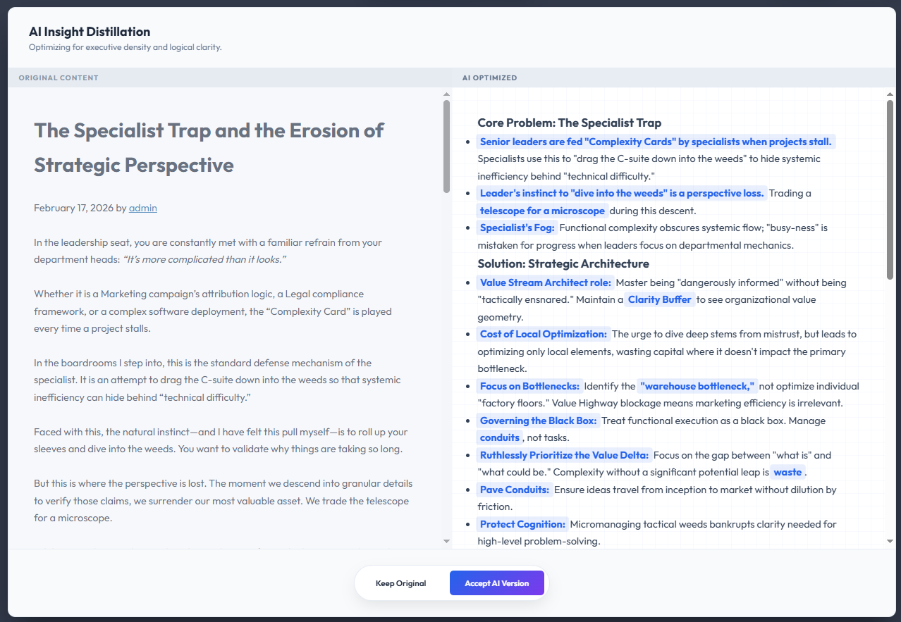 The AI Distillation Process