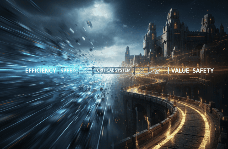 The “Strategic Waste” Dilemma: Architecting “Slow” to Protect “Value”