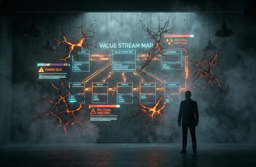 Political Scar Tissue: Why Value Stream Mapping Fails Without Power Mapping