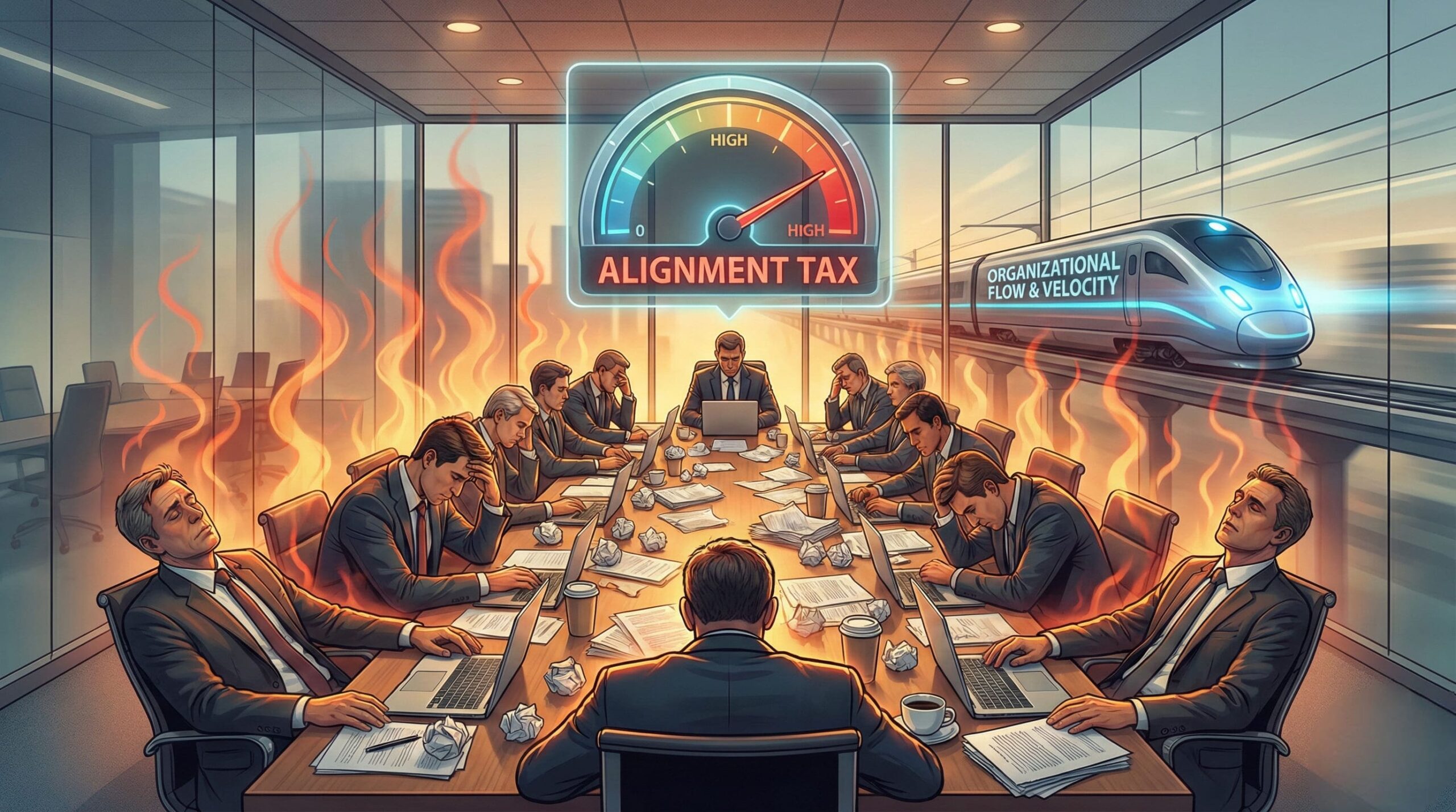 The Alignment Tax: Why Your Coordination Strategy is Killing Your Market Velocity
